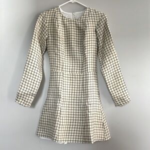 Mini wool dress